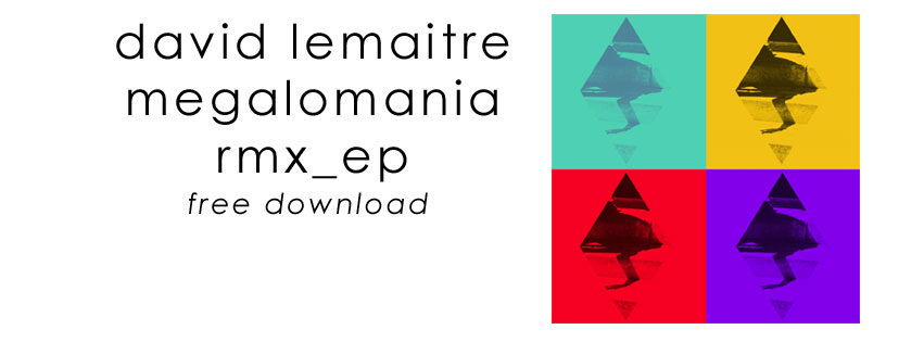 DAVID LEMAITRE – RMX EP