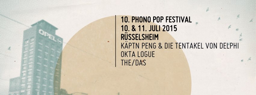 PHONO POP 2015 – Erste Bandrutsche!