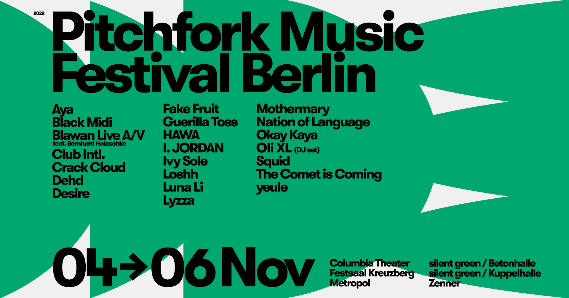 PITCHFORK MUSIC FESTIVAL BERLIN – Startschuss