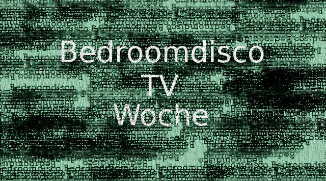 Bedroomdisco TV Woche: Tag 1 mit ENNO BUNGER