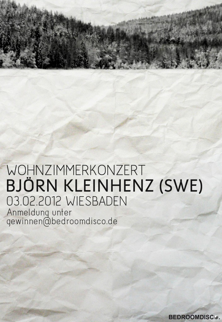Wohnzimmerkonzert #5 - Björn Kleinhenz