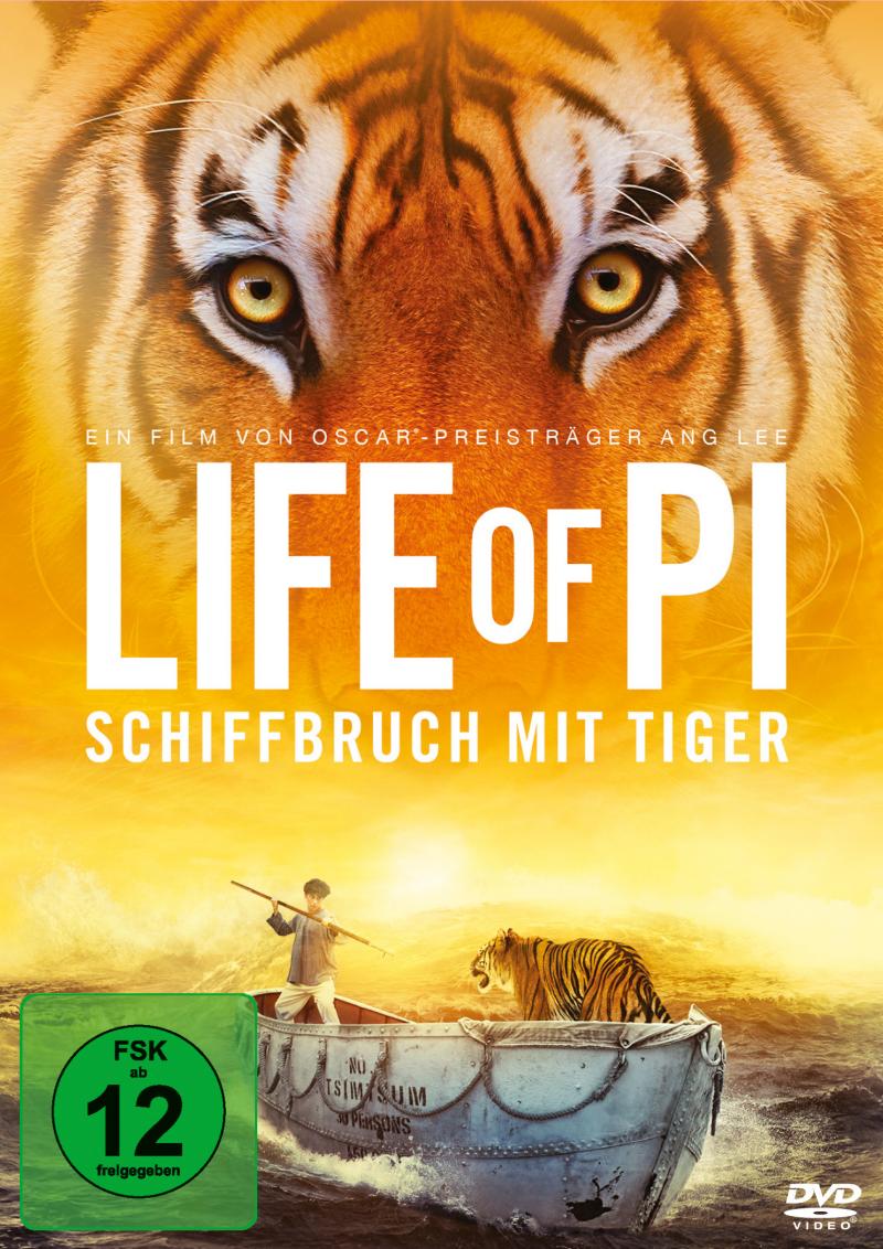 LIFE OF PI – SCHIFFBRUCH MIT TIGER – Filmkritik & Verlosung