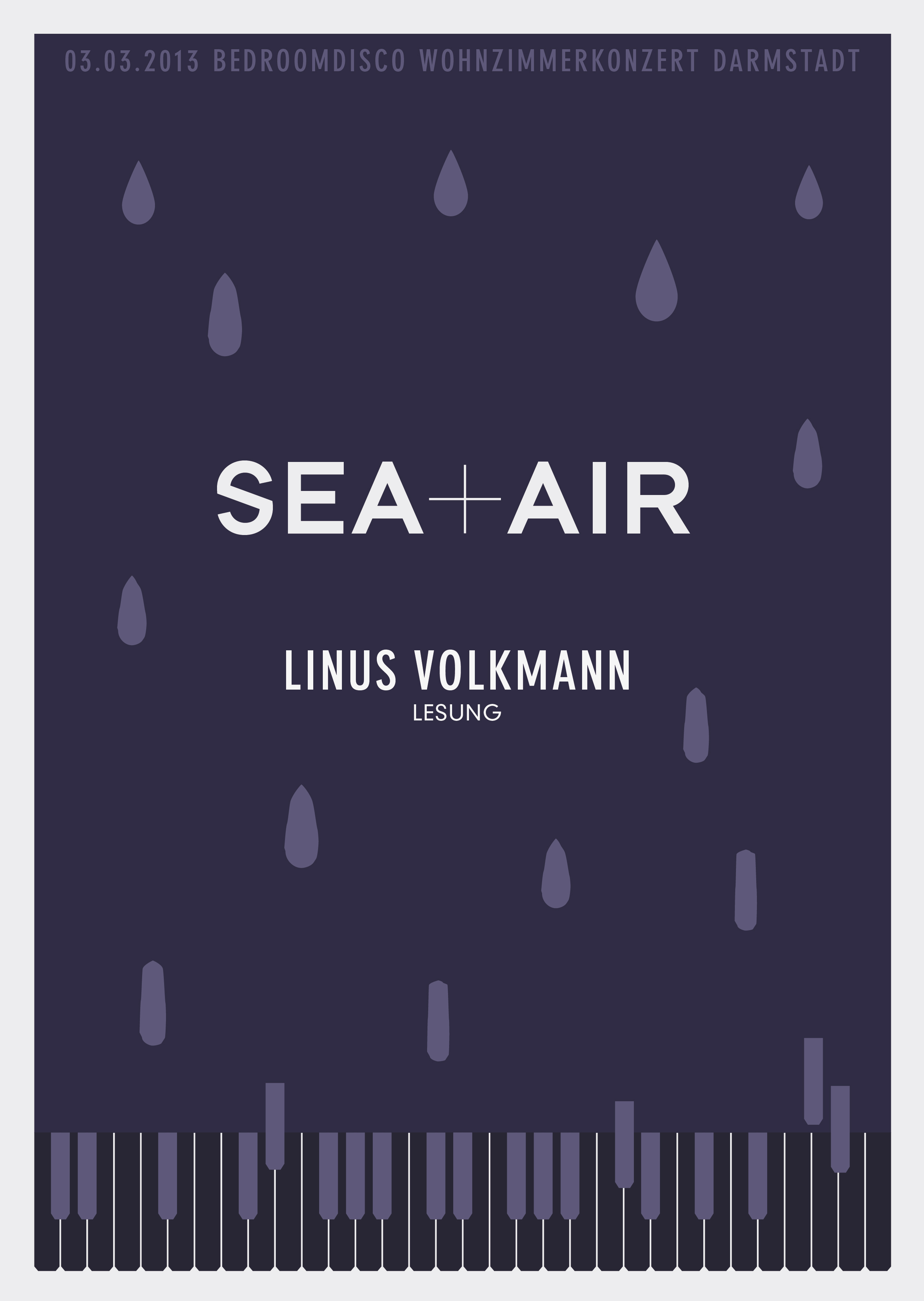 Wohnzimmerkonzert mit SEA + AIR & LINUS VOLKMANN