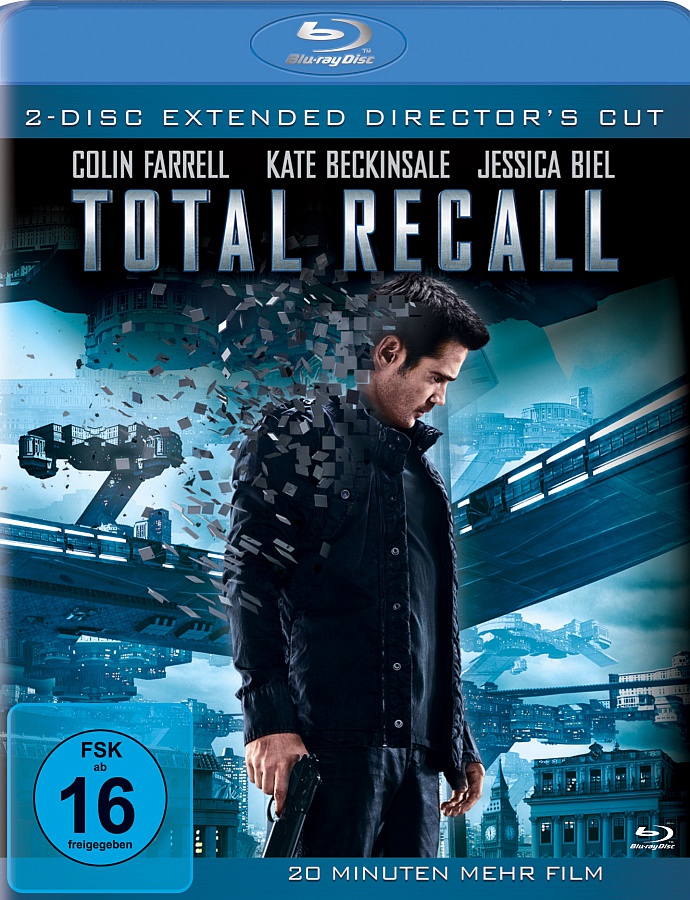 Total Recall - Blu-Ray Cover